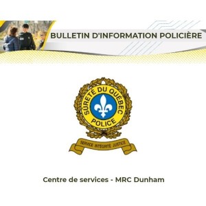 Visuel bulletin d'information policière CARRÉ 300x300