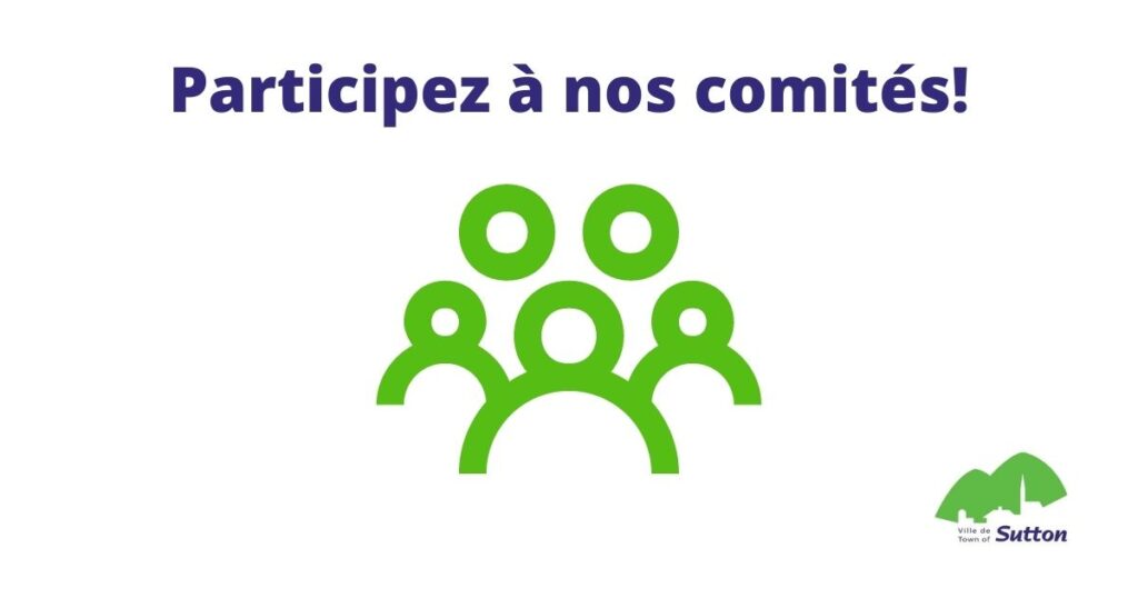 Visuel Participez à nos comités FR