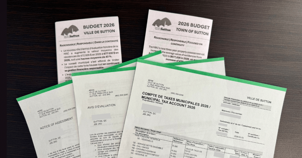 Visuel comptes de taxes 2026
