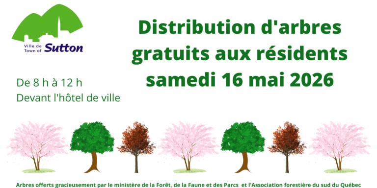 Distribution d'arbres 2026 FR