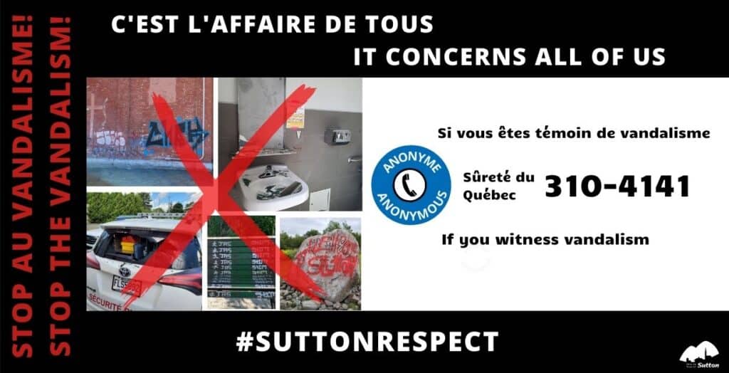 Visuel vandalisme FB