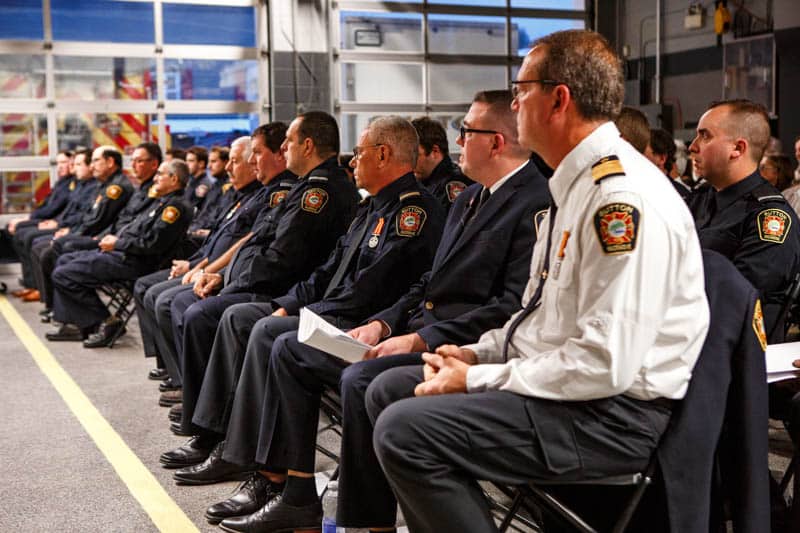 Cérémonie honorant les pompiers de Sutton - 30 novembre 2024