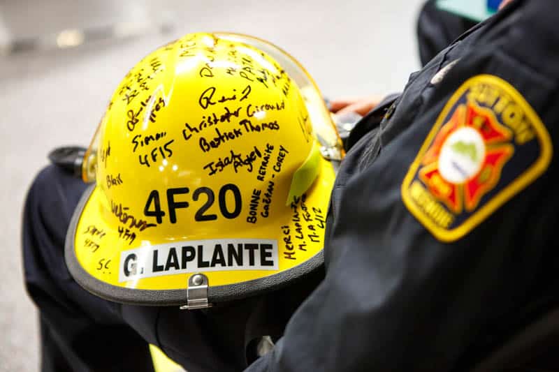 Cérémonie honorant les pompiers de Sutton - 30 novembre 2024