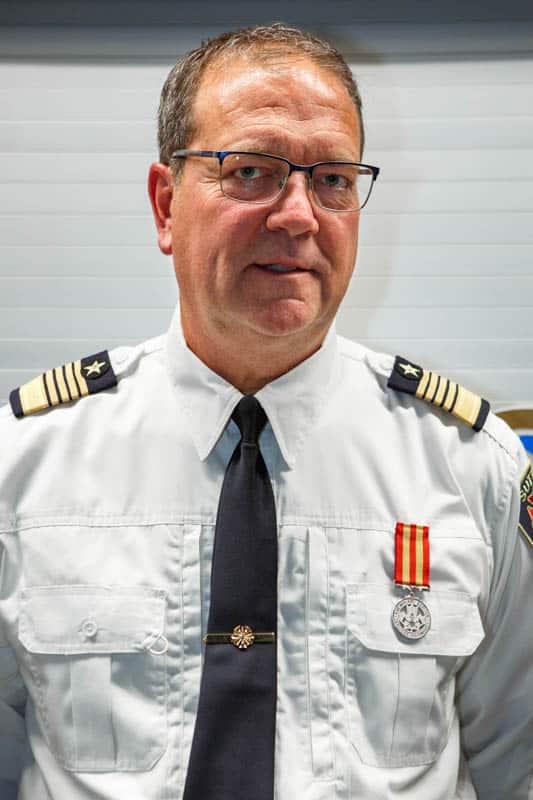 Cérémonie honorant les pompiers de Sutton - 30 novembre 2024
