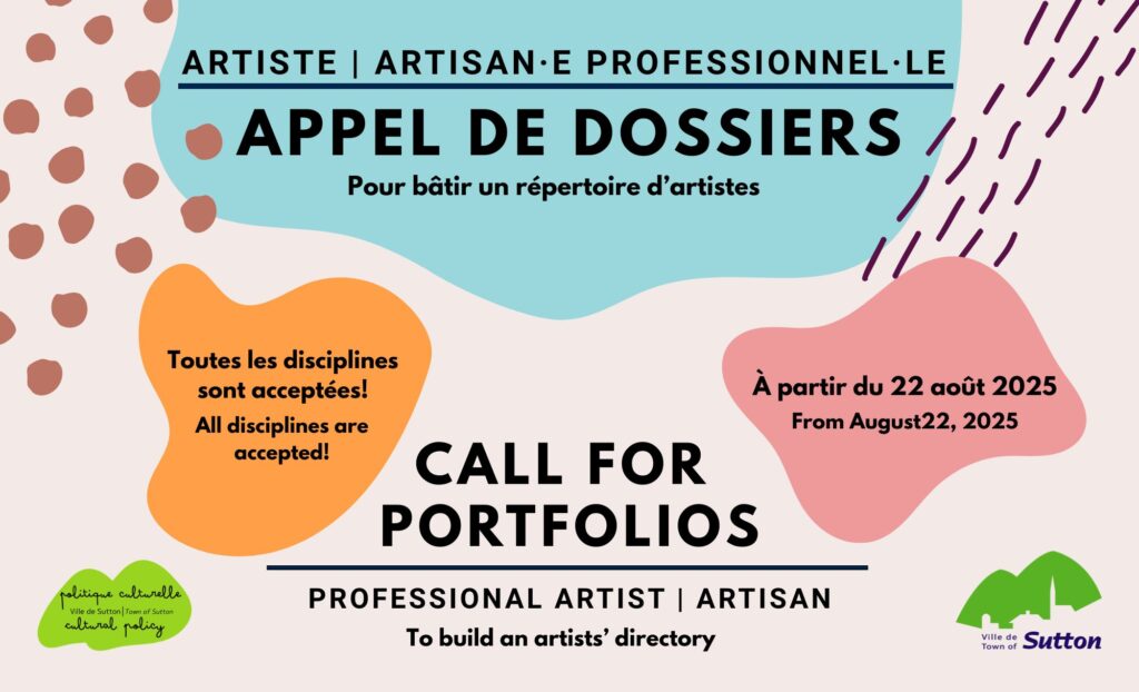Visuel appel dossier artistes