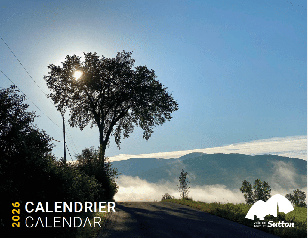 Page couverture Calendrier 2026