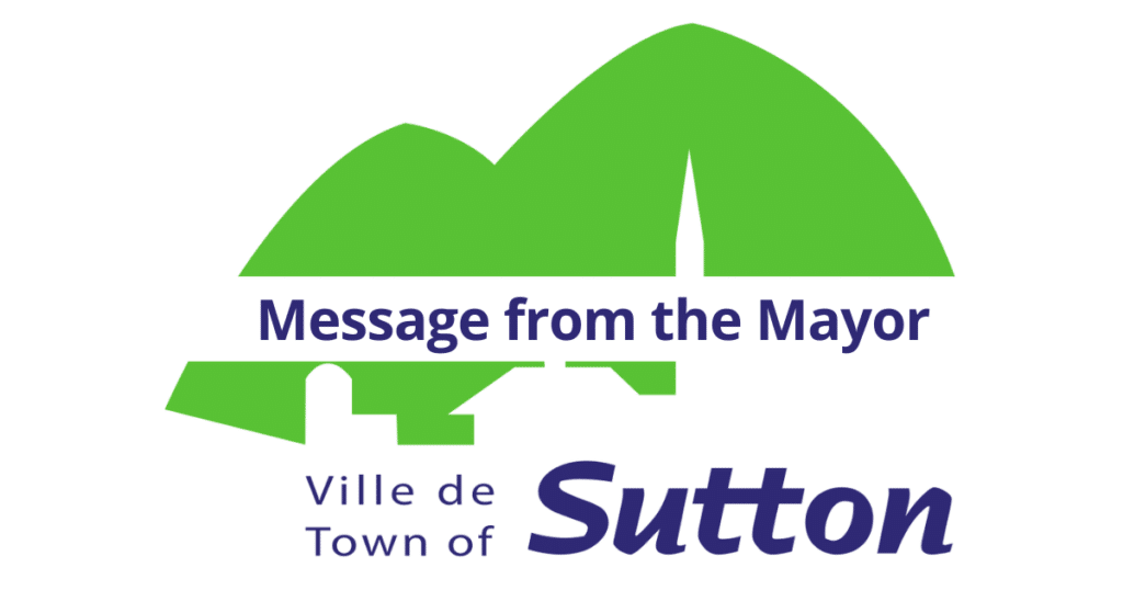 Logo ville message du maire EN