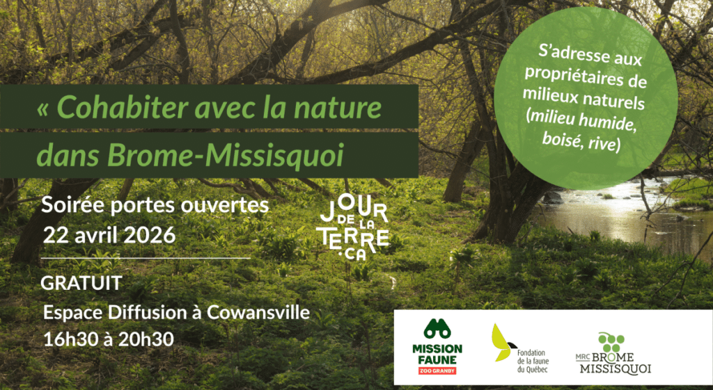 Portes ouvertes MRC Cohabiter avec la nature FB